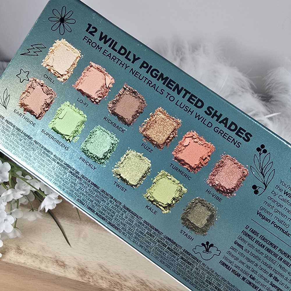 Urban Decay Wild Greens Eye Shadow Makeup Palette Vegan Formula Full Size New - Picture 13 of 16